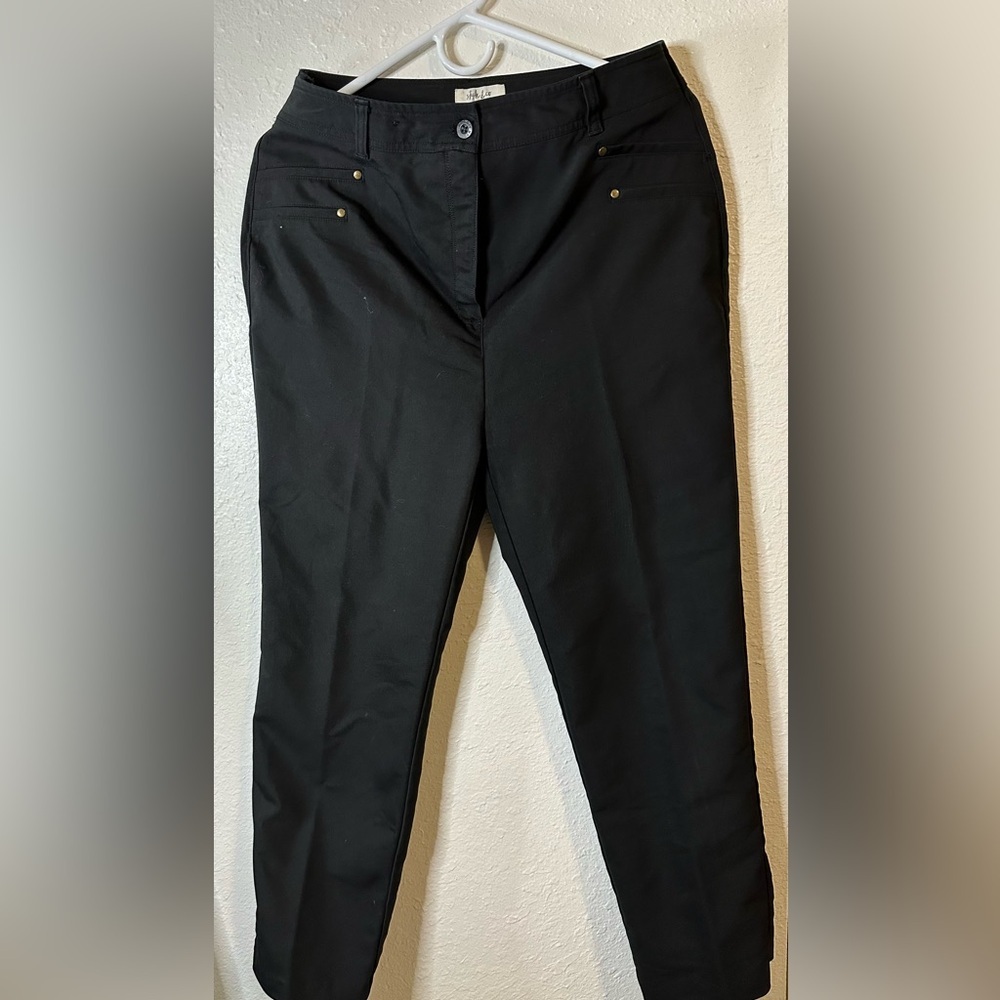 Style & Co. Elegant Black Trousers
